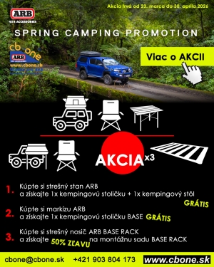 AKCIA NA KEMPOVANIE PR&Aacute;VE PREBIEHA!